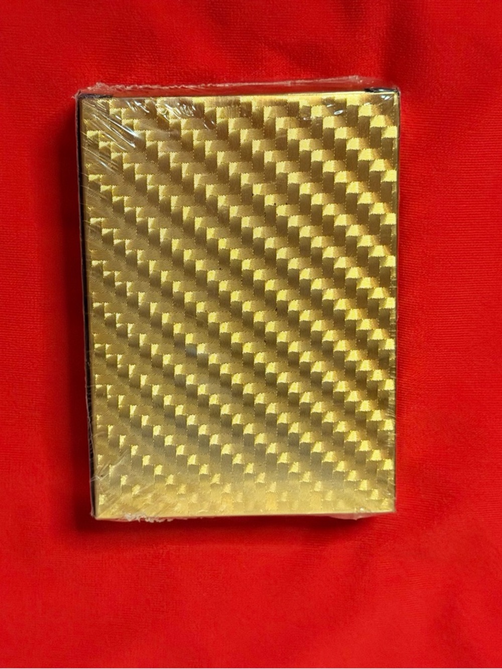 55 Pack Ultra Rare Gold Cards -Holographic Patterned Card Deck Box